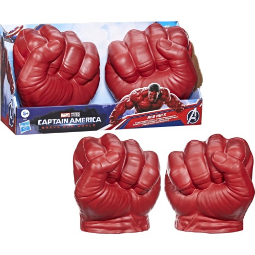 Hasbro Marvel Avengers Captain America: Brave New World Red Hulk Gamma Smash Fists G0070 5010996204851
