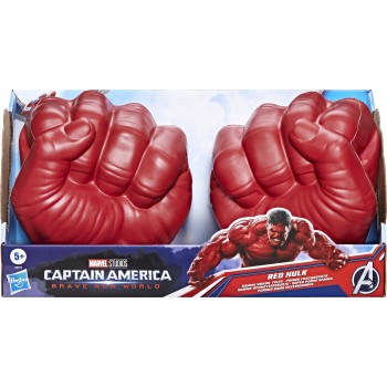Hasbro Marvel Avengers Marvel Captain America: Brave New World Red Hulk Gamma Smash Fists G0070 5010996204851