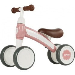 QPlay Cutey Ποδήλατο Ισορροπίας / Περπατούρα Ροζ 01-1212054-04 5061047480953