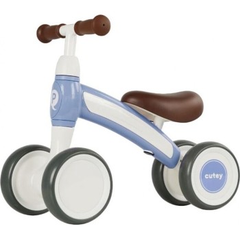 QPlay Cutey Ποδήλατο Ισορροπίας / Περπατούρα Μπλε 01-1212054-03 5061047480939