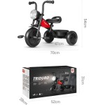 QPlay Triduro Tricycle Bike Green 01-1212072-02 5061047481516