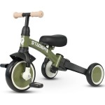 QPlay stager 3in1 τρίκυκλο ποδήλατο πράσινο 01-1212075-01 5061047481738