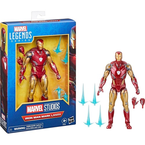 Hasbro Marvel Avengers Legends Series Iron Man Mark Lxxxv Avengers: Endgame 6 Inch Action Figure F9126 5010996202161