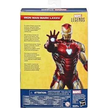 Hasbro Marvel Avengers Legends Series Iron Man Mark Lxxxv Avengers: Endgame 6 Inch Action Figure F9126 5010996202161