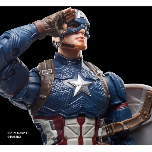 Hasbro Marvel Avengers Legends Series Captain America, Avengers: Endgame Φιγούρα 15 Cm G0607 5010996282668