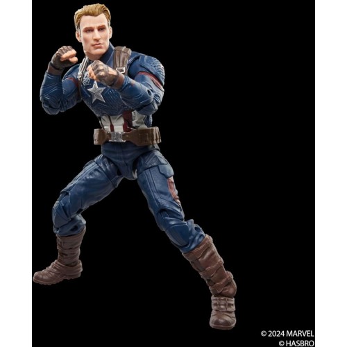 Hasbro Marvel Avengers Legends Series Captain America, Avengers: Endgame Collectible 15-Cm Action  G0607 5010996282668