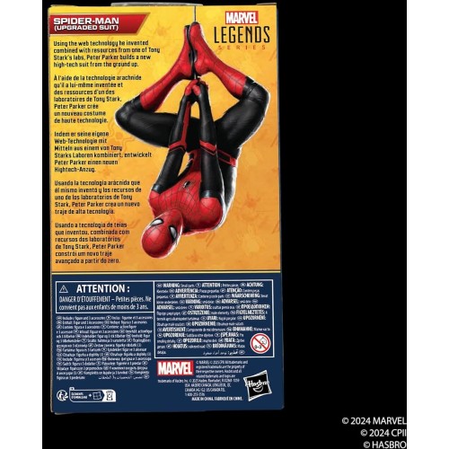 Hasbro Marvel Avengers Legends Series Spider-Man 15 Εκ. Upgraded Suit), Κόκκινο G0606 5010996282620
