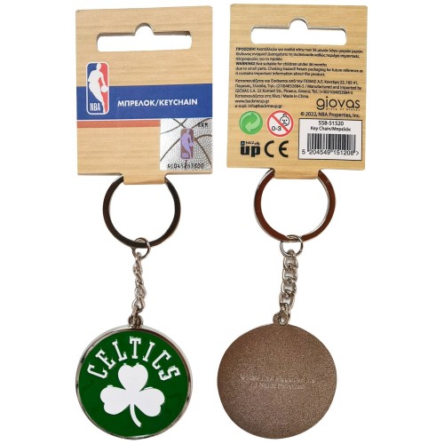back me up Metallic Keychain NBA 558-51520 5204549142206