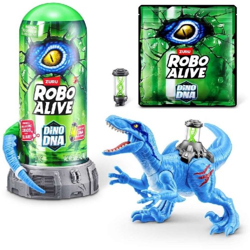 ZURU Robo Alive Dino DNA Dinosaver With Slime In Capsule 11871139 4894680036635