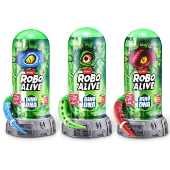ZURU Robo Alive Dino DNA Dinosaver With Slime In Capsule 11871139 4894680036635