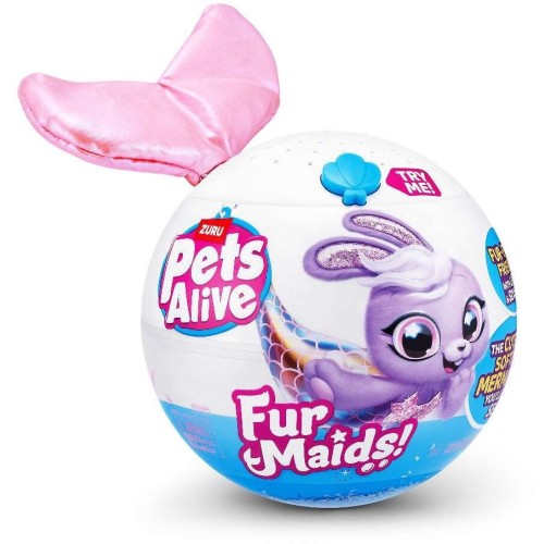 Zuru Pets Alive Furmaids Λούτρινη Γοργόνα Ζωάκι Με Εκπλήξεις - 1 Τμχ 11809555 4894680036420