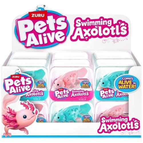 Zuru Pets Alive Interactive Axolotl Swimming 11809557 4894680036536