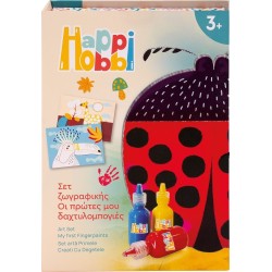 As company Happi Hobbi happihobbi art οι πρώτες μου δαχτυλομπογιές για 3+ χρονών 1038-21066 5203068210663
