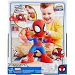 Mattel Spiderman SPIDEY AND HIS AMAZING FRIENDS Marvel Dance 'N Crawl Spidey Interactive Plush Toy F6722 5010996231208