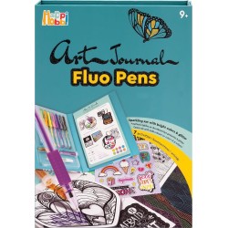 As company Happi Hobbi Happihobbi Art Journal Fluo pen for 9+ Years 1038-11040 5203068110406