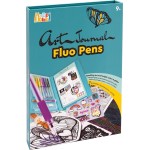As company Happi Hobbi happihobbi art journal fluo στυλό για 9+ χρονών 1038-11040 5203068110406