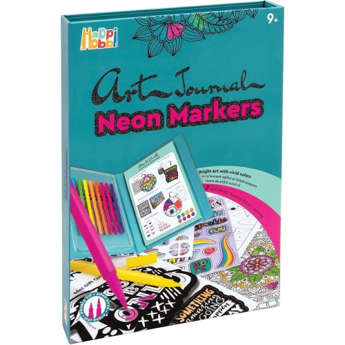 As company Happi Hobbi Happihobbi Art Journal Markers for 9+ Years 1038-11041 5203068110413