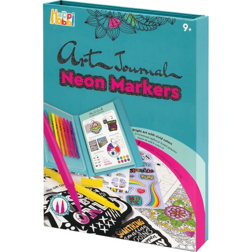 As company Happi Hobbi Happihobbi Art Journal Markers for 9+ Years 1038-11041 5203068110413