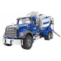 bruder Μπλε Μπετονιέρα Mack 02814 4001702028145