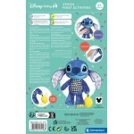 Clementoni Disney Stitch baby βρεφική χνουδωτή κουδουνίστρα stitch για 6+ μηνών 1000-17918 8005125179183