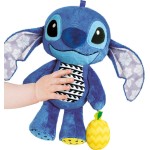 Clementoni Disney Stitch baby βρεφική χνουδωτή κουδουνίστρα stitch για 6+ μηνών 1000-17918 8005125179183