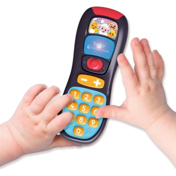 Baby Clementoni Βρεφικό Εκπαιδευτικό Παιχνίδι Τηλεκοντρόλ - Μιλάει Ελληνικά - Για 10-36 Μηνών 1000-63425 8005125634255