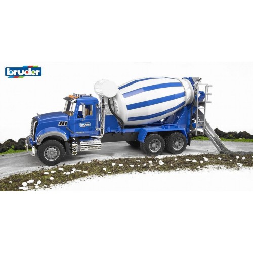 bruder Μπλε Μπετονιέρα Mack 02814 4001702028145