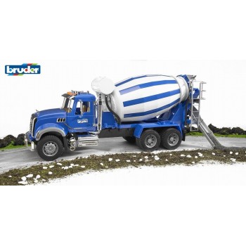 bruder Μπλε Μπετονιέρα Mack 02814 4001702028145