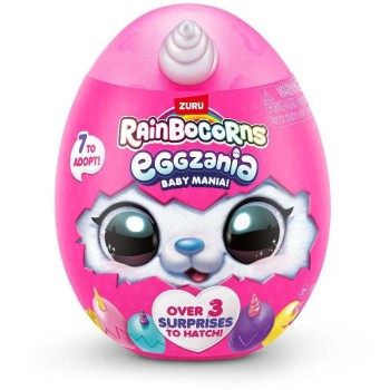 ZURU Rainbocorns Eggzania Baby Mania Λούτρινο Σε Αυγό Έκπληξη 12Εκ. - 7 Σχέδια 11892112 4894680036574