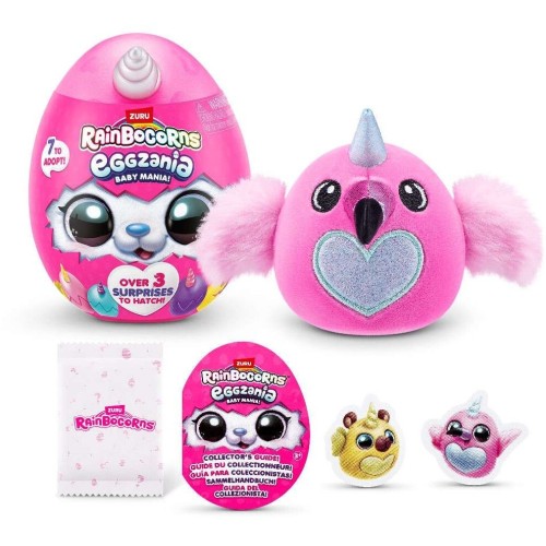 ZURU Rainbocorns Eggzania Baby Mania Plush In Surprise Egg 12Cm. - 7 Drawings 11892112 4894680036574