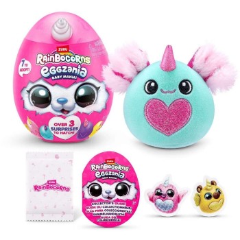 ZURU Rainbocorns Eggzania Baby Mania Plush In Surprise Egg 12Cm. - 7 Drawings 11892112 4894680036574