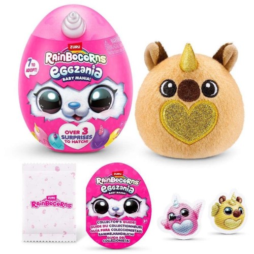 ZURU Rainbocorns Eggzania Baby Mania Λούτρινο Σε Αυγό Έκπληξη 12Εκ. - 7 Σχέδια 11892112 4894680036574