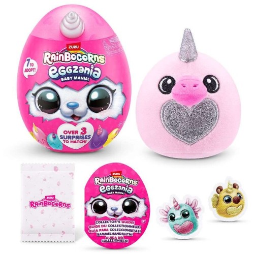 ZURU Rainbocorns Eggzania Baby Mania Plush In Surprise Egg 12Cm. - 7 Drawings 11892112 4894680036574