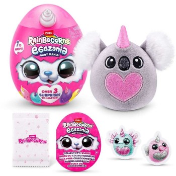 ZURU Rainbocorns Eggzania Baby Mania Λούτρινο Σε Αυγό Έκπληξη 12Εκ. - 7 Σχέδια 11892112 4894680036574