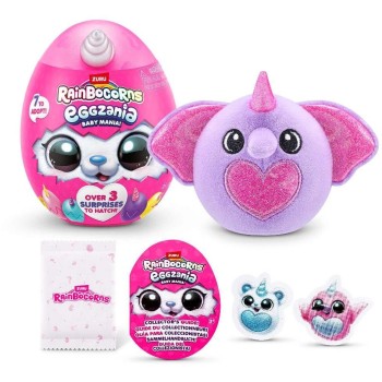 ZURU Rainbocorns Eggzania Baby Mania Plush In Surprise Egg 12Cm. - 7 Drawings 11892112 4894680036574