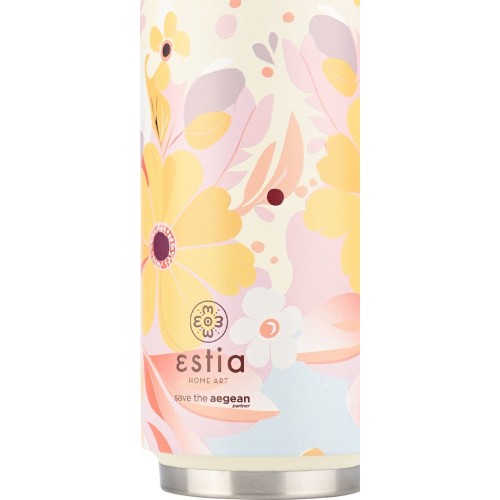 Estia Thermos Travel Cup Save the Aegean 500ml Spring Sonata 01-22860 5207158022860