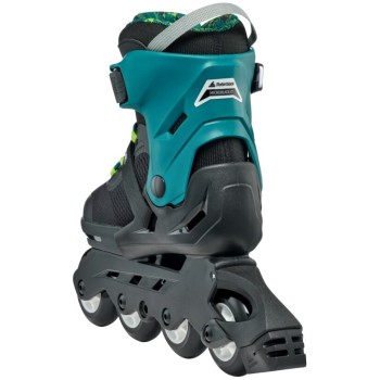 ROLLERBLADE Microblade XT Skates-black/petrolege Green Color Black-stone, Size 28-32 43.075152/BL/PGR/28 8059791073177