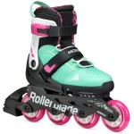 ROLLERBLADE microblade xt πατίνια - μαύρο/πράσινο χρώμα μαύρο-πράσινο, μέγεθος 28-32 43.075152/BL/SGRN/28 8059791073191
