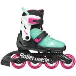 ROLLERBLADE microblade xt πατίνια - μαύρο/πράσινο χρώμα μαύρο-πράσινο, μέγεθος 28-32 43.075152/BL/SGRN/28 8059791073191