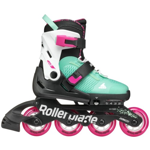 ROLLERBLADE microblade xt πατίνια - μαύρο/πράσινο χρώμα μαύρο-πράσινο, μέγεθος 28-32 43.075152/BL/SGRN/28 8059791073191