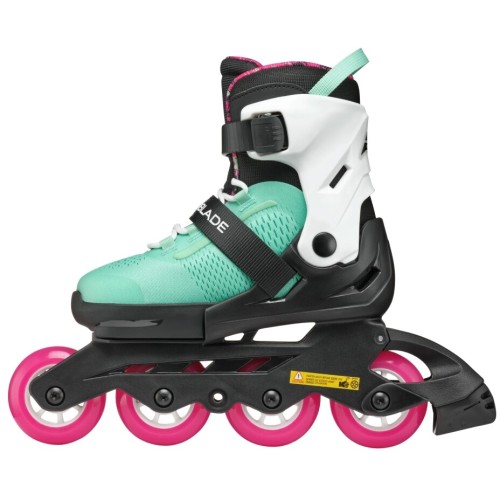 ROLLERBLADE Microblade XT Skates-black/green Color Black-green, Size 28-32 43.075152/BL/SGRN/28 8059791073191