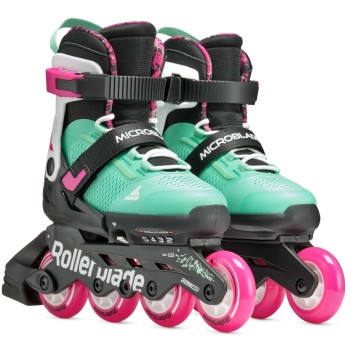 ROLLERBLADE microblade xt πατίνια - μαύρο/πράσινο χρώμα μαύρο-πράσινο, μέγεθος 28-32 43.075152/BL/SGRN/28 8059791073191