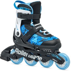 ROLLERBLADE microblade sl πατίνια - μαύρο/μπλε χρώμα μαύρο-μπλε, μέγεθος 36.5-40.5 43.075154/BL/SBL/36. 8059791073313