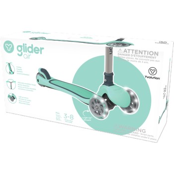 YVolution Glider Air Metal HB 2022, Skateboard Green Skooting 53.YS29G4 0810012246439
