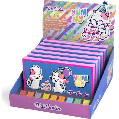 martinelia Yummy Eyeshadow Palette Παλέτα Σκιών 18 Χρωμάτων LM-12047 8436609398613