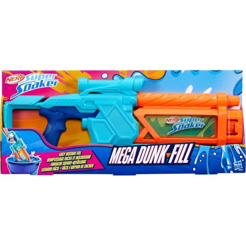 Hasbro Nerf Super Soaker Mega Dunk-Fill Water Blaster G0999 5010996279750