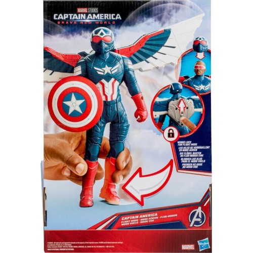 Hasbro Marvel Avengers Captain America: Brave New World Captain America Flight Mode F9298 5010996204936