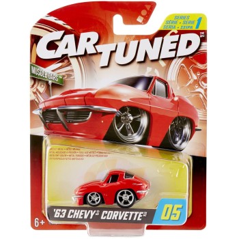 MGA Entertainment CarTuned™ Series 1 - 1963 Chevy Corvette (Muscle) 594031-EUCALT 035051594031