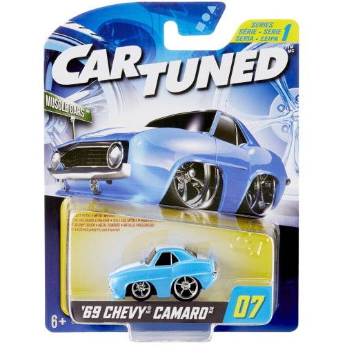 MGA Entertainment CarTuned™ Series 1 - 1969 Chevy Camaro Blue (Muscle) 594048-EUCALT 035051594048