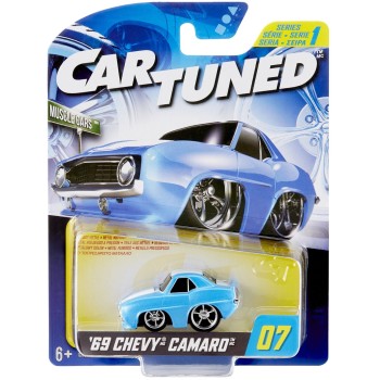 MGA Entertainment CarTuned™ Series 1 - 1969 Chevy Camaro Blue (Muscle) 594048-EUCALT 035051594048